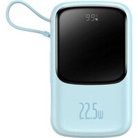 Baseus Qpow Pro Digital Display Fast Charge 22.5W 20000mAh (голубой)
