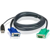 Aten 2L-5203U USB Type-A - VGA (3 м)