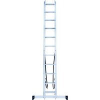 Новая высота NV 122 алюминиевая двухсекционная 2x11 ступеней Image #4