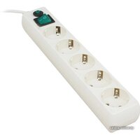 Гарнизон 5 розеток, белый, 1.4 м (EHLW-5)