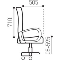 Brabix Solid HD-005 (ткань, черный) Image #16