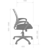 CHAIRMAN 696 black TW-01 (черный) Image #5