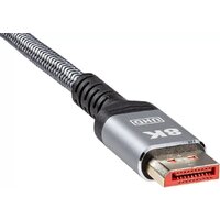 AOPEN ACG630-1.5 DisplayPort - DisplayPort (1.5 м, серый/черный) Image #3