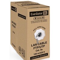 ExeGate Special UTP4-C5e-CCA-S26-IN-PVC-GY-100 UTP Image #2
