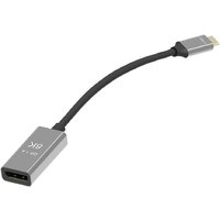 VCOM CU480M USB Type-C - DisplayPort (0.15 м, серый) Image #2