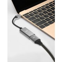 VCOM CU480M USB Type-C - DisplayPort (0.15 м, серый) Image #3