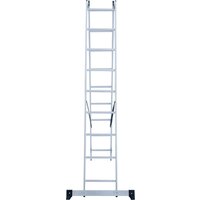 Новая высота NV 122 алюминиевая двухсекционная 2x9 ступеней Image #5