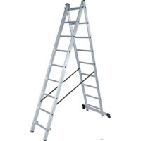 Новая высота NV 122 алюминиевая двухсекционная 2x9 ступеней Image #2