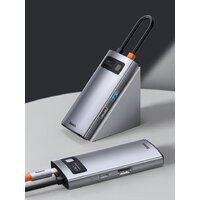 Baseus Metal Gleam Series 4 in 1 Multifunctional Type-C CAHUB-CY0G Image #11
