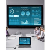 Baseus Metal Gleam Series 4 in 1 Multifunctional Type-C CAHUB-CY0G Image #12