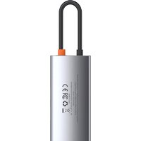 Baseus Metal Gleam Series 4 in 1 Multifunctional Type-C CAHUB-CY0G Image #4