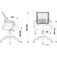 Бюрократ CH-695N/SL/BLACK (черный) Image #5