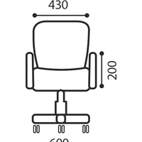 Brabix Prestige Ergo MG-311 (ткань, серый) Image #7