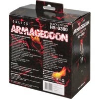 Оклик HS-G300 Armageddon (черный/красный) Image #12