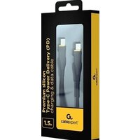 Cablexpert CC-USB2S-CMCM-1.5M-BK USB Type-C - USB Type-C (1.5 м, черный) Image #2