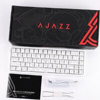 Ajazz AK680 Max (Side Printed, белый, Magnetic Rice Switch) Image #12