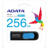 ADATA DashDrive UV128 256GB (черный/синий) Image #2