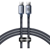 Baseus CAJY000701 USB Type-C - USB Type-C (2 м, черный)