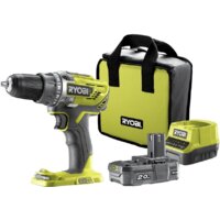 Ryobi R18DD3-120S 5133003347 (с 1-м АКБ 2.0 Ah, сумка)