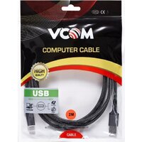 VCOM CU401M-2M USB 2 Type-A - USB 3.2 Gen2 Type-C (2 м, черный) Image #4