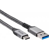 VCOM CU401M-2M USB 2 Type-A - USB 3.2 Gen2 Type-C (2 м, черный) Image #3