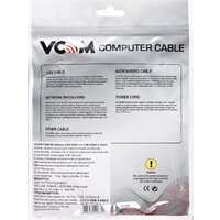 VCOM CU401M-2M USB 2 Type-A - USB 3.2 Gen2 Type-C (2 м, черный) Image #5