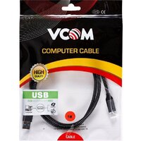VCOM CU401M-1M USB 3.2 Gen2 Type-A - USB 3.1 Type-C (1 м, черный) Image #3