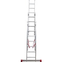 Новая высота NV 323 трёхсекционная профессиональная 3x7 ступеней Image #6