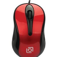 Оклик 385M (черный/красный)