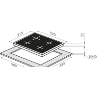 HOMSair HGG643TGCBG Image #2