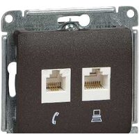 Schneider Electric Glossa GSL000885 (шоколад) Image #1