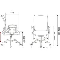 Бюрократ CH-599AXSL/32G/TW-11 (черный/серый) Image #5