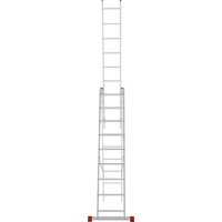 Новая высота NV 223 алюминиевая трёхсекционная 3x9 ступеней Image #5