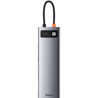 Baseus Metal Gleam Series 11-in-1 Multifunctional HUB Type-C Hub Docking Station CAHUB-CT0G Image #3