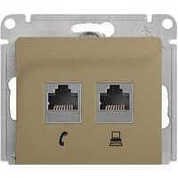 Schneider Electric Glossa GSL000485 (титан) Image #1