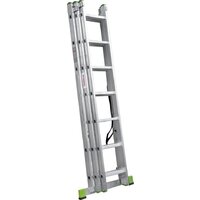 Новая высота NV 223 алюминиевая трёхсекционная 3x7 ступеней Image #7