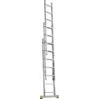 Новая высота NV 223 алюминиевая трёхсекционная 3x7 ступеней Image #8