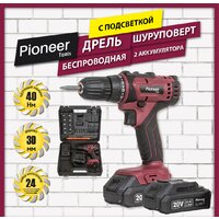 Pioneer Tools CD-M2002C-USP (с 2-мя АКБ, кейс, оснастка) Image #8