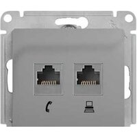 Schneider Electric Glossa GSL000385 (алюминий) Image #1