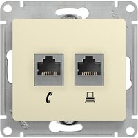 Schneider Electric Glossa GSL000285 (бежевый) Image #1