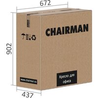 CHAIRMAN Home 442 (ткань, Т-55 серый) Image #6