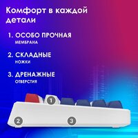 Оклик 725G (белый/красный) Image #13