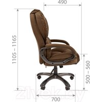 CHAIRMAN Home 434 (ткань, Т-84 черный) Image #7