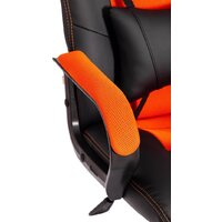 TetChair Driver (иск.кожа/ткань, черный/оранжевый) Image #11