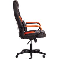 TetChair Driver (иск.кожа/ткань, черный/оранжевый) Image #2
