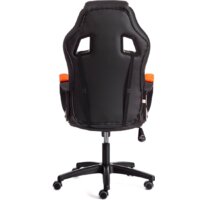 TetChair Driver (иск.кожа/ткань, черный/оранжевый) Image #4