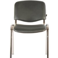 Brabix Iso CF-001 (кожзам, серый) Image #2