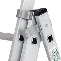 Новая высота NV 123 алюминиевая трёхсекционная 3x10 ступеней Image #8