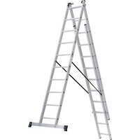 Новая высота NV 123 алюминиевая трёхсекционная 3x10 ступеней Image #10