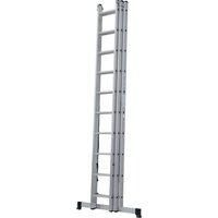 Новая высота NV 123 алюминиевая трёхсекционная 3x10 ступеней Image #12